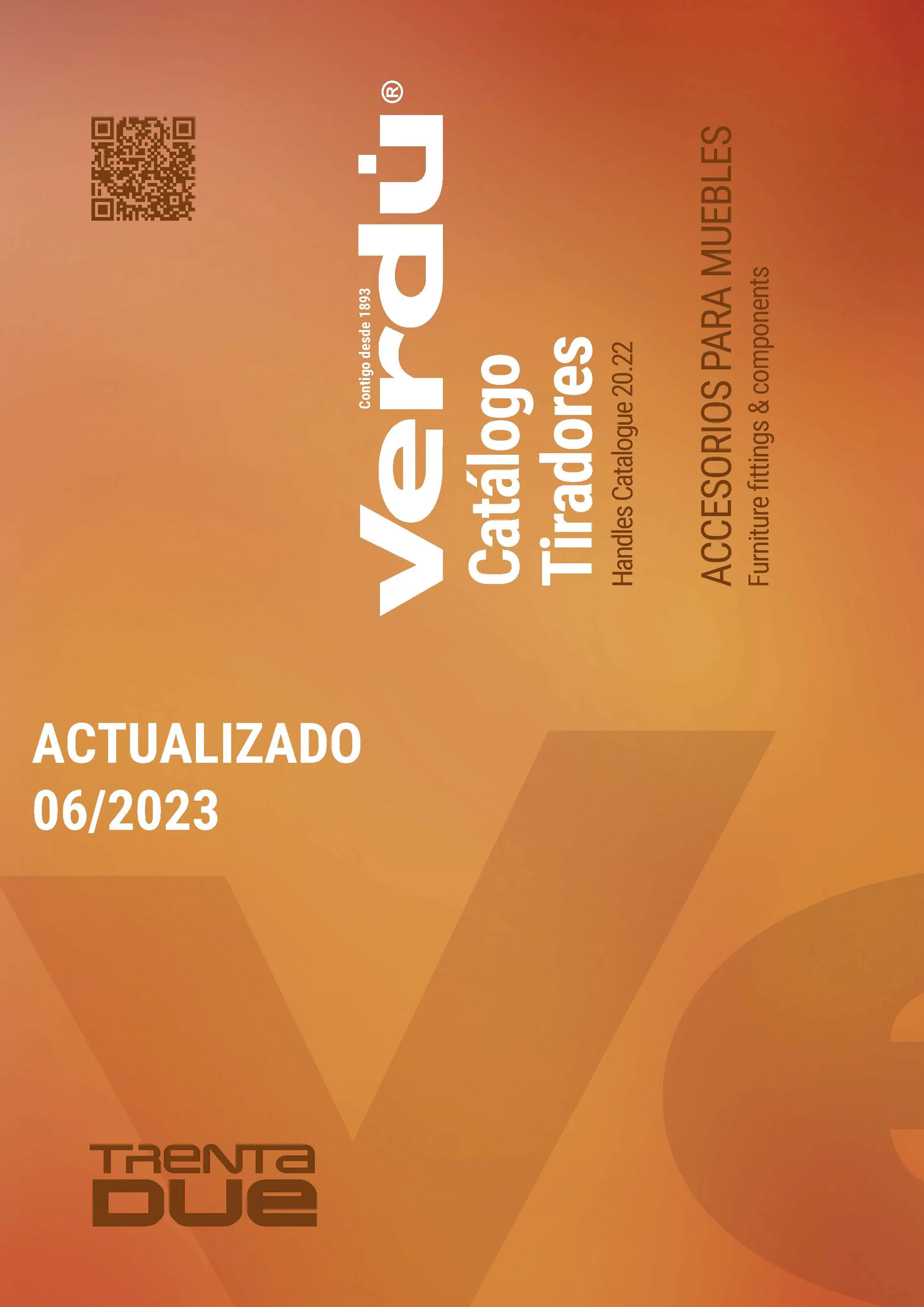 Portada del catálogo Tiradores 20.22