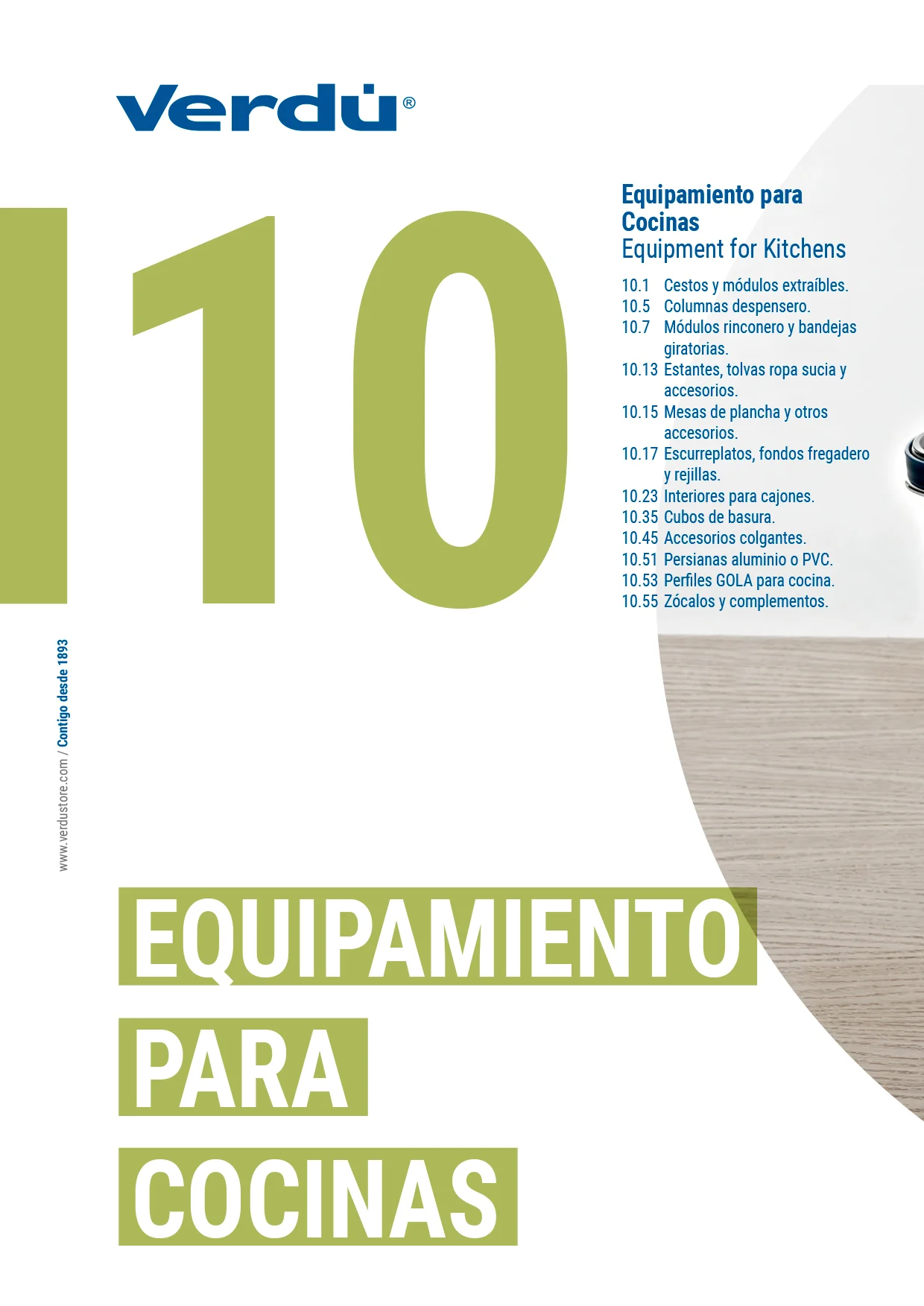 Portada del catálogo Cocinas