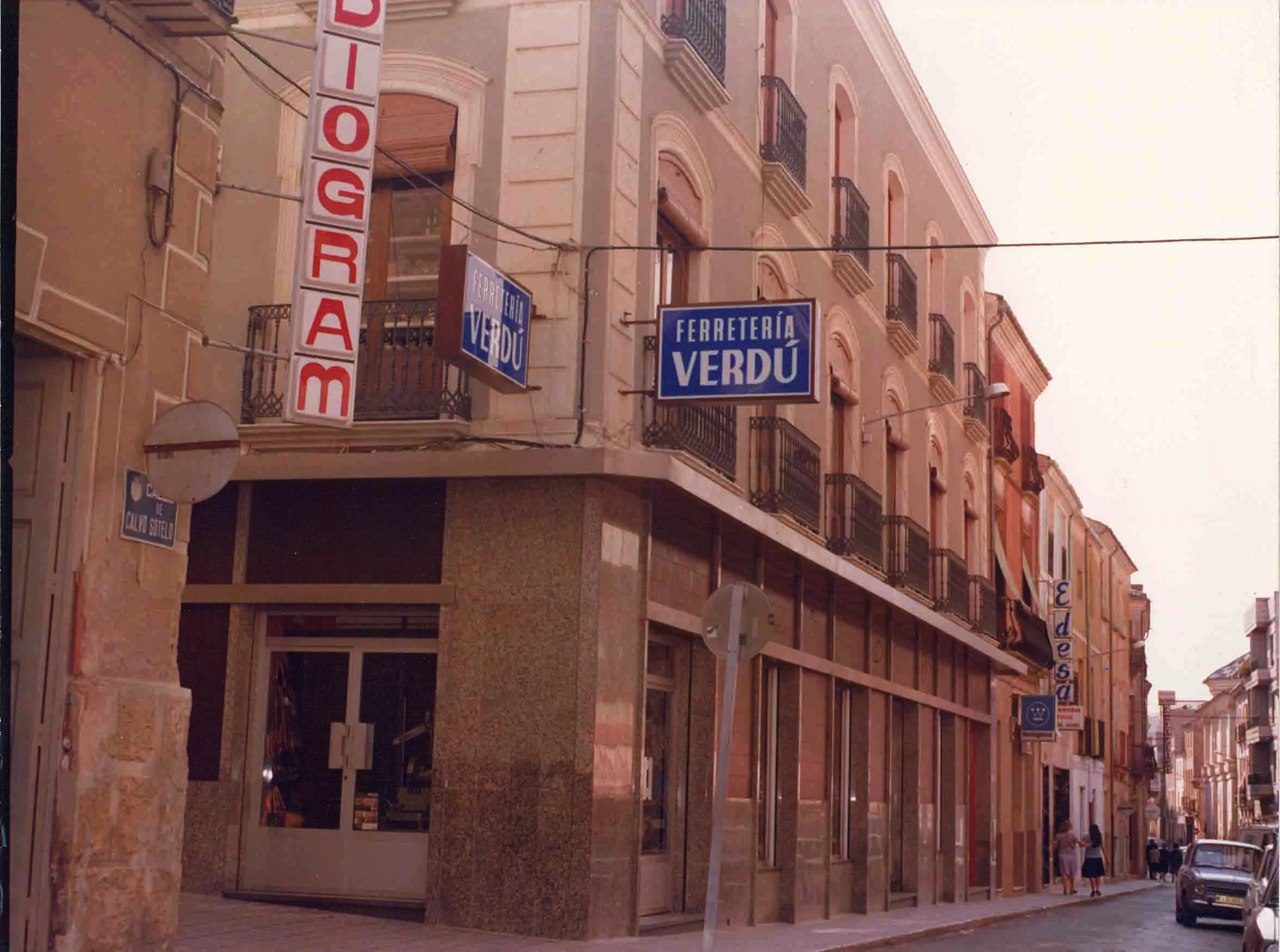 Fotografía histórica del año 1980: Instalaciones en 1980