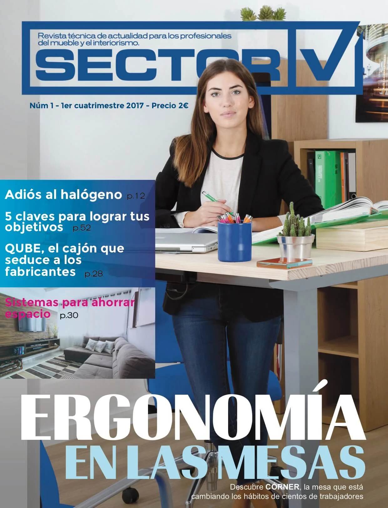Portada de la revista SectorV1